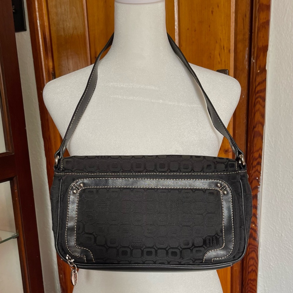 Liz Claiborne Black Shoulder Purse